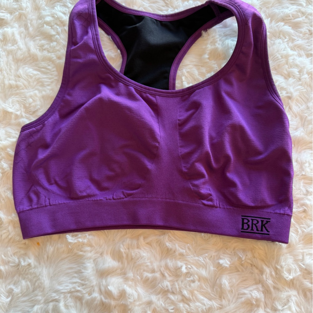 Women's Vibrant Purple Sports Bra